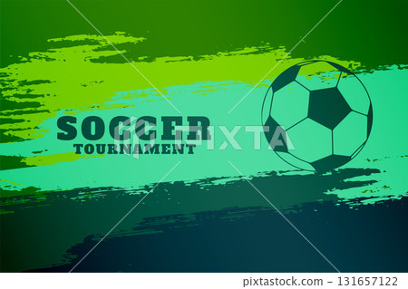 grungy style sporty soccer tournament background paly and win grungy style sporty soccer tournament background paly and win 131657122