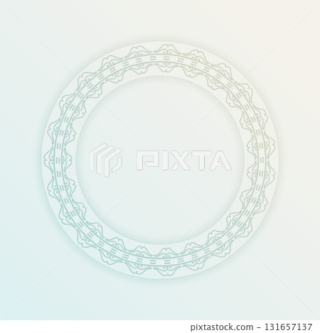 mandala style ethnic border frame for indian wedding card mandala style ethnic border frame for indian wedding card 131657137