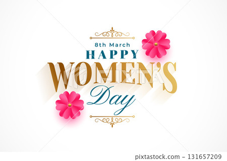 8th march womens day celebration background with flower decor 8th march womens day celebration background with flower decor 131657209