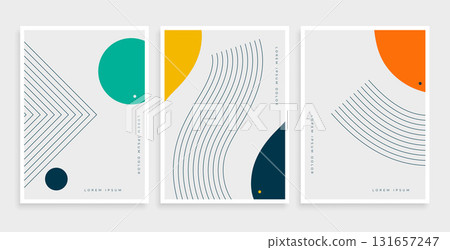 clean abstract boho contemporary poster for scandinavian touch 131657247