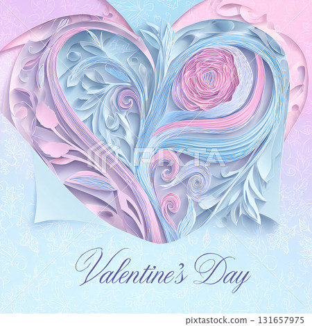 Valentine material 131657975