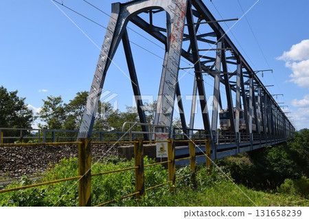 Railroad track Uetsu Main Line 131658239