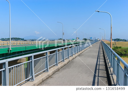 Hojuhanabashi Bridge, Kasukabe City, Saitama Prefecture October 2025 131658499