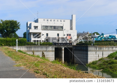 茨城縣五岡町河津供排水泵站週邊 2025年10月 茨城縣五岡町河津供排水泵站週邊 2025年10月 131658673
