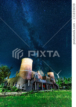 starry sky, milkyway, the milky way 131659039
