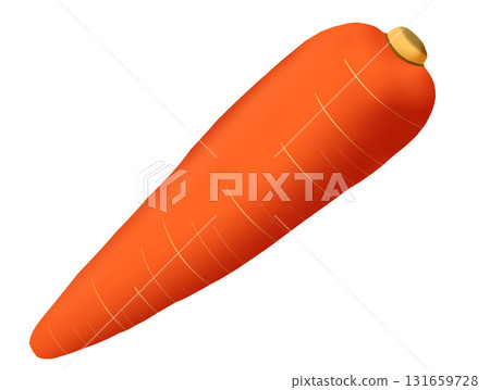 Illustration of carrot 131659728