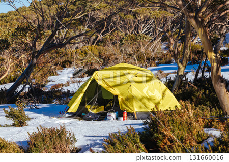 Mt St Gwinear Snow Camping in Australia Mt St Gwinear Snow Camping in Australia 131660016