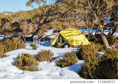 Mt St Gwinear Snow Camping in Australia Mt St Gwinear Snow Camping in Australia 131660017