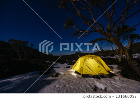 Mt St Gwinear Snow Camping in Australia 131660052
