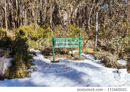 Mt St Gwinear in Baw Baw Shire Australia Mt St Gwinear in Baw Baw Shire Australia 131660081