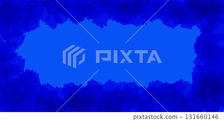 Blue frame Japanese pattern background Blue frame Japanese pattern background 131660146