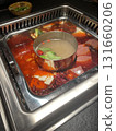 Spicy Yuanyang Hotpot Red Soup and White Soup Restaurant Food 131660206