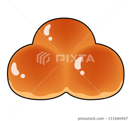 三色麵包圖標 131660407