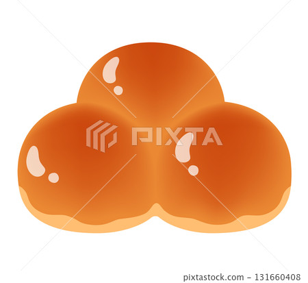 三色麵包圖標 131660408