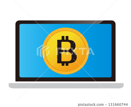 比特幣圖示虛擬貨幣 比特幣圖示虛擬貨幣 131660744
