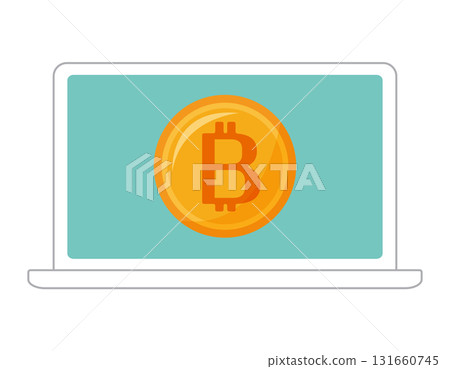 比特幣圖示虛擬貨幣 131660745