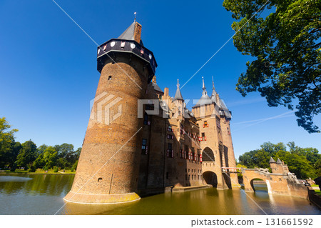 Impressive Castle De Haar in Utrecht, Netherlands Impressive Castle De Haar in Utrecht, Netherlands 131661592