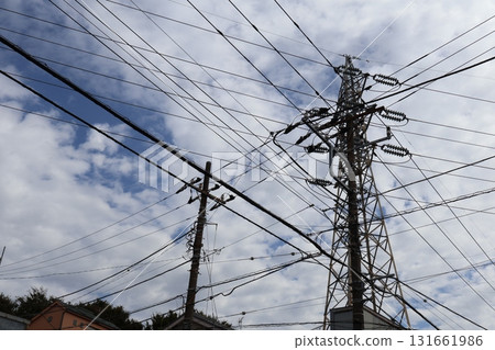 霓虹燈和電線 霓虹燈和電線 131661986