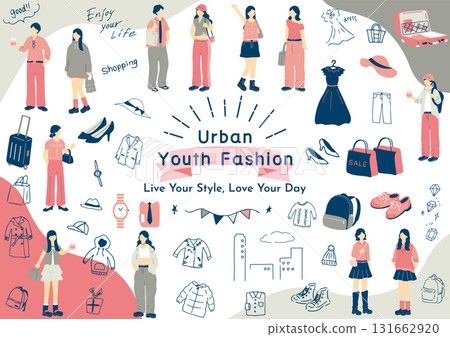 Stylish young people Stylish young people 131662920