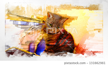 sketch style cat cat cat kijitora gray female female female cat female cat healthy pretty healing 131662981