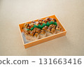Boiled conger eel pressed sushi 131663416