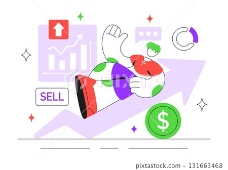 Online Stock Trading Platforms Illustration Featuring Buying and Selling Digital Assets Like Bitcoin for Potential Profit or Investment Purposes Online Stock Trading Platforms Illustration Featuring Buying and Selling Digital Assets Like Bitcoin for Potential Profit or Investment Purposes 131663468