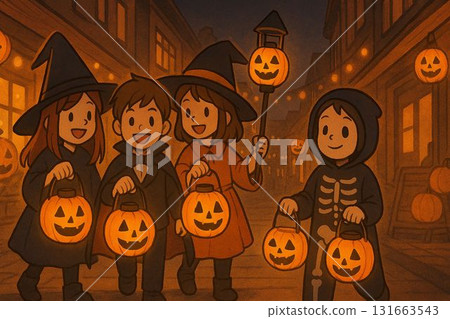 提著南瓜燈散步 131663543