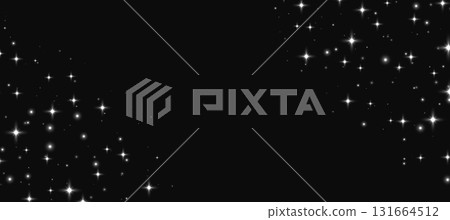 White sparkling stars background, shiny particles light effect, transparent flying stardust texture, abstract twinkle backdrop. White sparkling stars background, shiny particles light effect, transparent flying stardust texture, abstract twinkle backdrop. 131664512