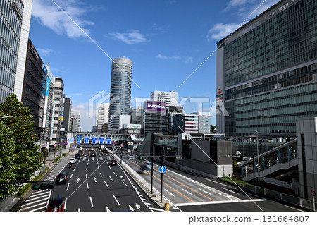 Scenery of Shin-Yokohama Station and Yokohama Circular Route 2 Scenery of Shin-Yokohama Station and Yokohama Circular Route 2 131664807