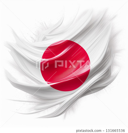 日本國旗，日本國旗，生成AI AI影像 131665536