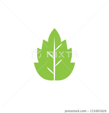 Logos of green Tree leaf ecology nature element vector 131665826