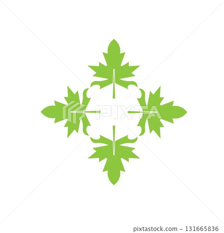 Logos of green Tree leaf ecology nature element vector 131665836