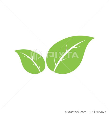 Logos of green Tree leaf ecology nature element vector 131665874