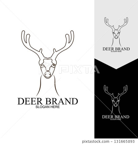 Deer vector icon illustration design 131665893