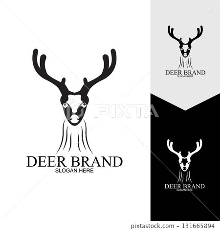 Deer vector icon illustration design 131665894