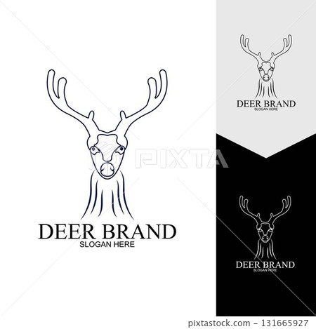 Deer vector icon illustration design 131665927