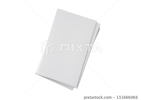透明背景上的純白色名片（png） 131666068