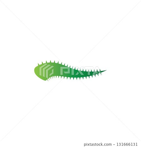 Aloe vera logo vector ilustration template 131666131