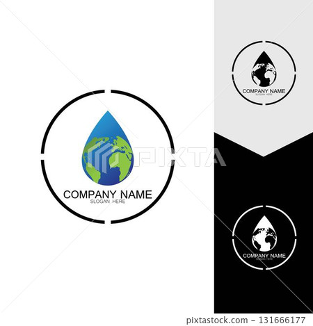 3D digital globe logo design. icon vector illustration. This logo is suitable for global company world technologies and media and publicity agencies 3D digital globe logo design. icon vector illustration. This logo is suitable for global company world technologies and media and publicity agencies 131666177