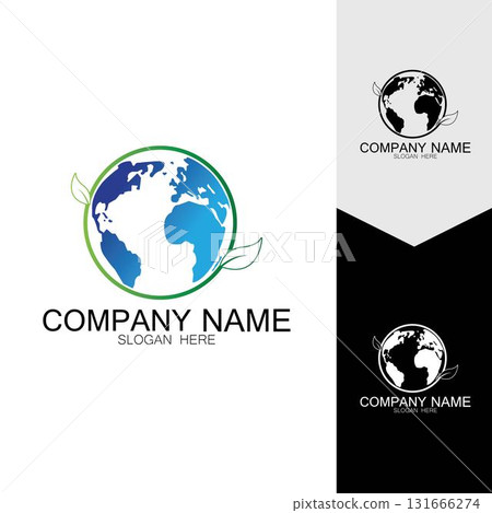 3D digital globe logo design. icon vector illustration. This logo is suitable for global company world technologies and media and publicity agencies 3D digital globe logo design. icon vector illustration. This logo is suitable for global company world technologies and media and publicity agencies 131666274