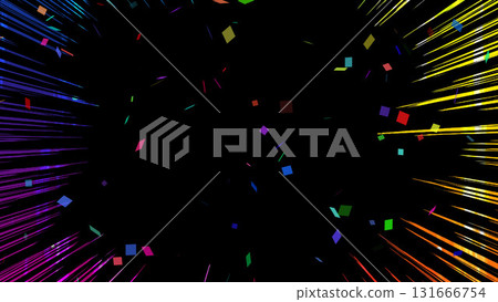 Colorful effect line background 131666754