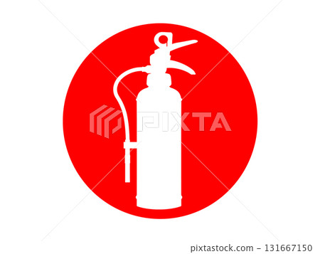 Fire extinguisher mark Fire extinguisher mark 131667150