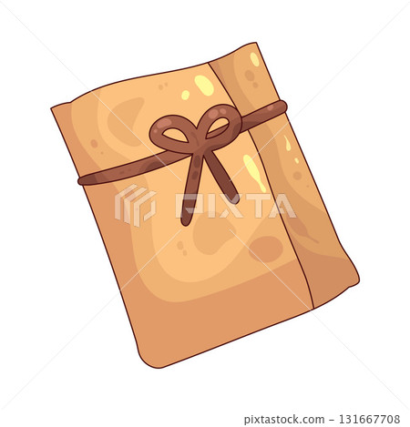 illustration of Present with Bow 131667708