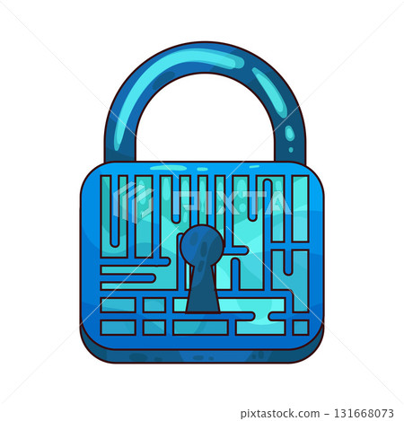 illustration of Digital Lock illustration of Digital Lock 131668073
