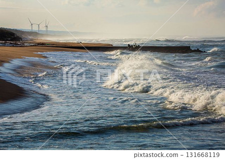 Rising sea of the Japan Sea Rising sea of the Japan Sea 131668119