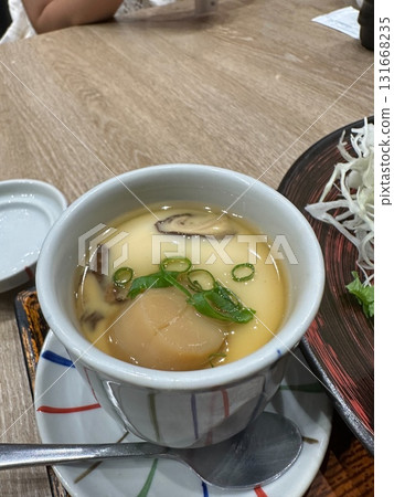 Close-up of chawanmushi Close-up of chawanmushi 131668235