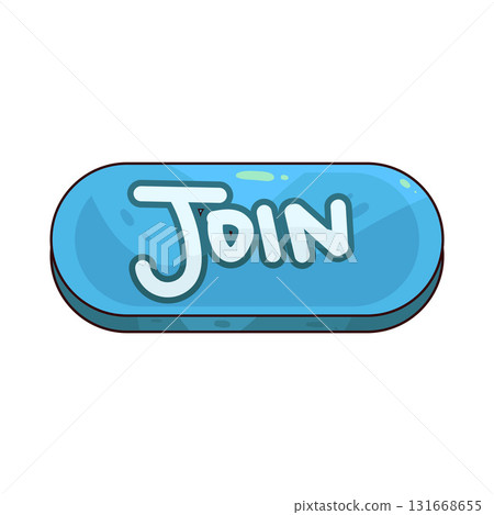 illustration of Join button 131668655