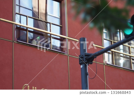 A corner of Ginza and a stylish building A corner of Ginza and a stylish building 131668843