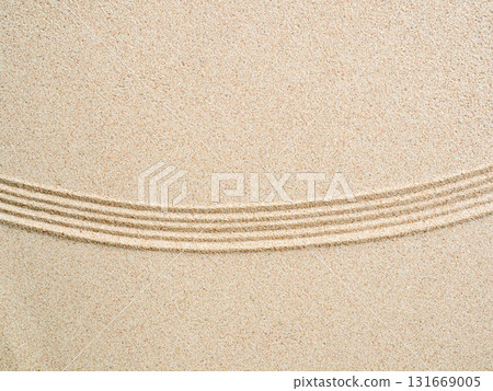 Zen Garden Sand White Background Japanese Balance Meditation Relax Buddhism Spirituality, Pattern Line Wave Mandala Mockup Spa Vacation Yoga Lifestyle Natural Summer, Texture Desert Coast Sea. Zen Garden Sand White Background Japanese Balance Meditation Relax Buddhism Spirituality, Pattern Line Wave Mandala Mockup Spa Vacation Yoga Lifestyle Natural Summer, Texture Desert Coast Sea. 131669005