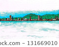 神戶港（水彩筆畫） 131669010